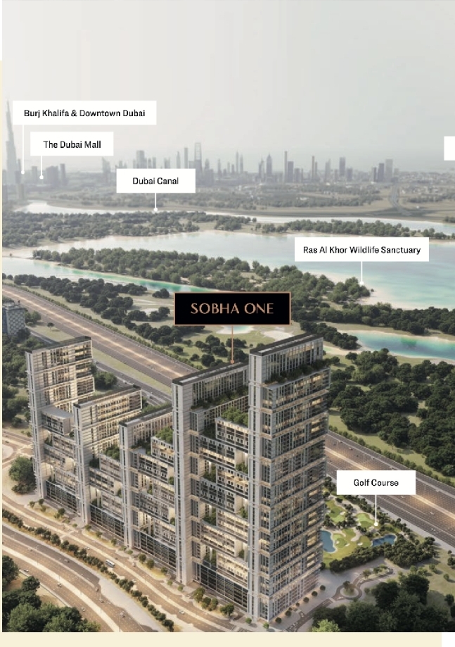 Sobha One 1 Bedroom Apartment Dubai Creek Harbour
